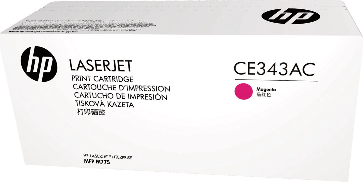 

Картридж лазерный HP CE343AC пурпурный