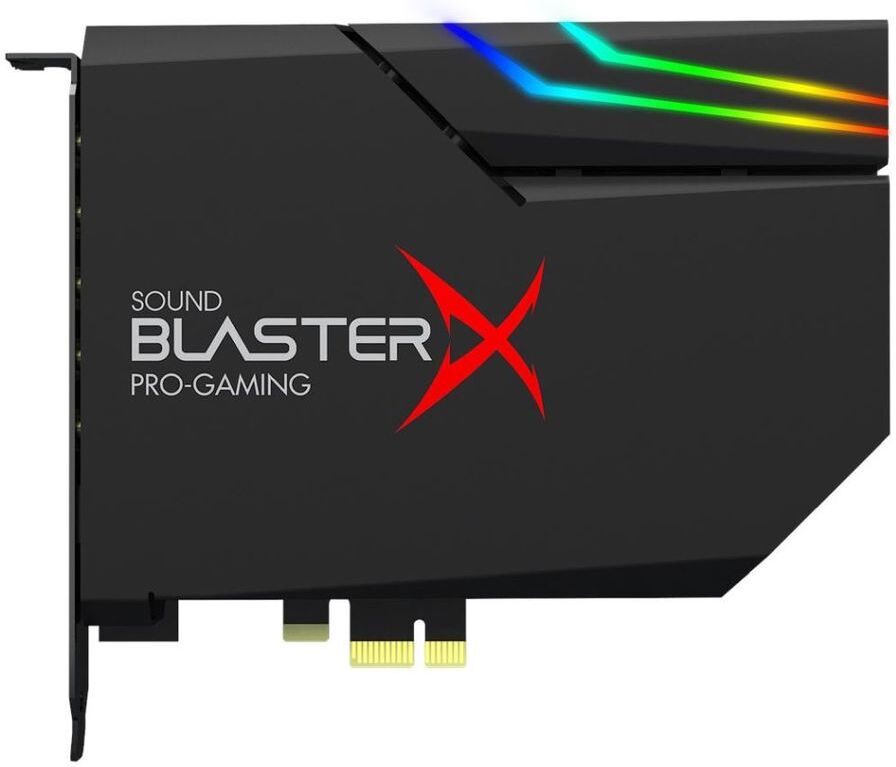 

Звуковая карта Creative PCI-E BlasterX AE-5 Plus [70SB174000003], Звуковая карта Creative BlasterX AE-5 Plus (70SB174000003) Ret