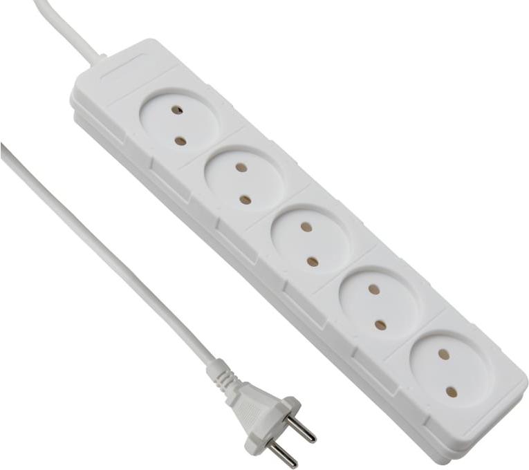 

Сетевой фильтр Electraline 62008 3м белый, 62008 3м