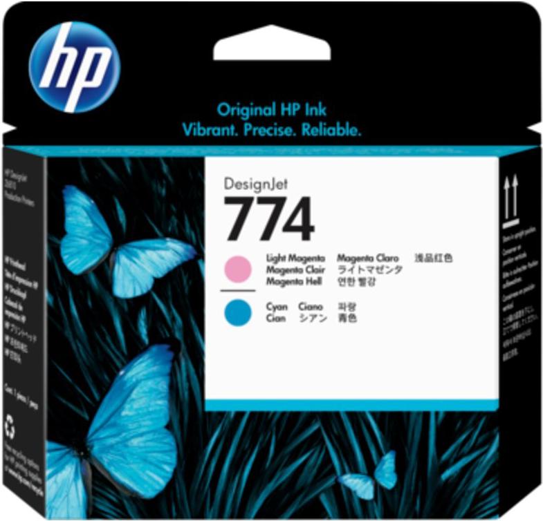 

Картридж HP 774 Printhead Light Magenta/Light Cyan [P2V98A], Картридж HP 774 Printhead P2V98A Light Magenta/Light Cyan