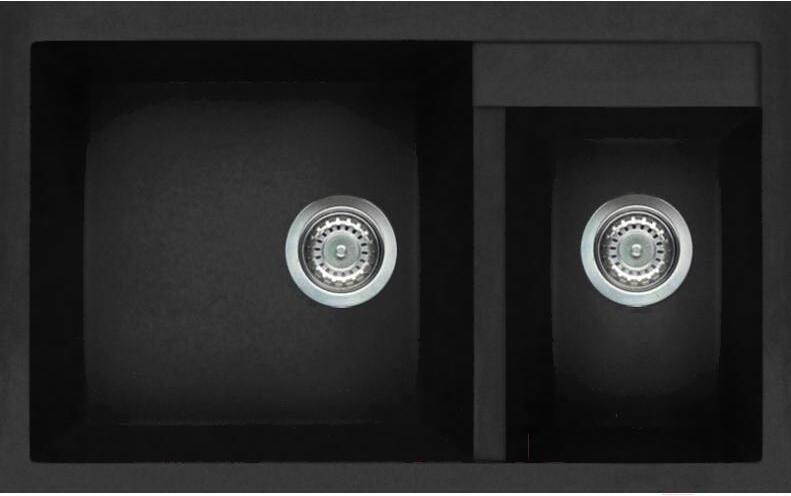 

Кухонная мойка Elleci Quadra 440 Undermount G40 Nero, Кухонная мойка Elleci Quadra 440 LGQ44040BSO Undermount G40 Nero