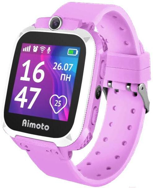 

Умные часы Knopka Aimoto Element розовый [8101104], Умные часы Knopka Aimoto Element 8101104 розовый