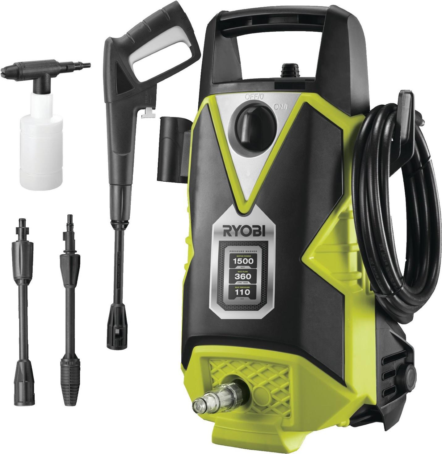 

Мойка высокого давления RYOBI RPW110B [5133003747], RPW110B