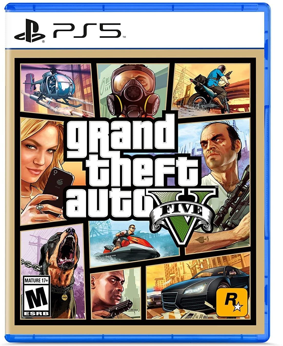 

Игра для приставки Playstation Sony PS5 Grand Theft Auto V RU Subtitles (5026555431989)