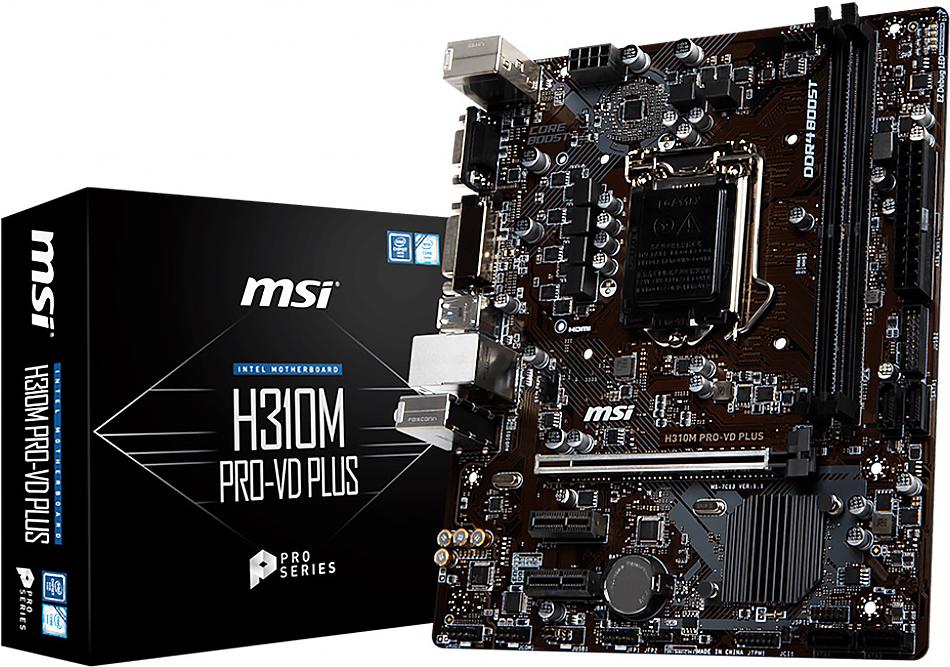 

Материнская плата MSI H310M PRO-VD PLUS