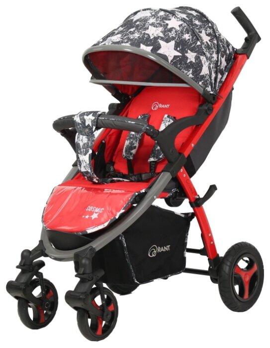 

Детская коляска Rant COSMIC air ALU Stars graphite [136035], COSMIC air ALU