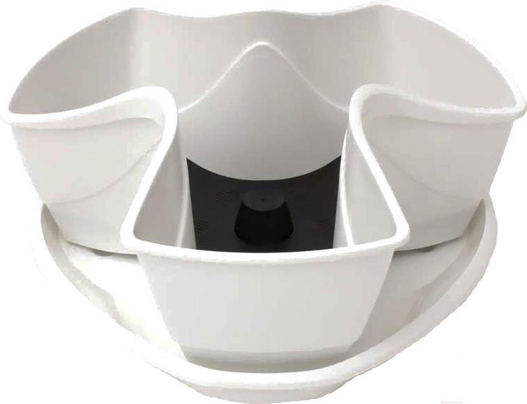 

Горшок Prosperplast Coubi белый [DKN3001-S449], Кашпо Prosperplast Coubi Flower pot DKN3001-S449 (белый)