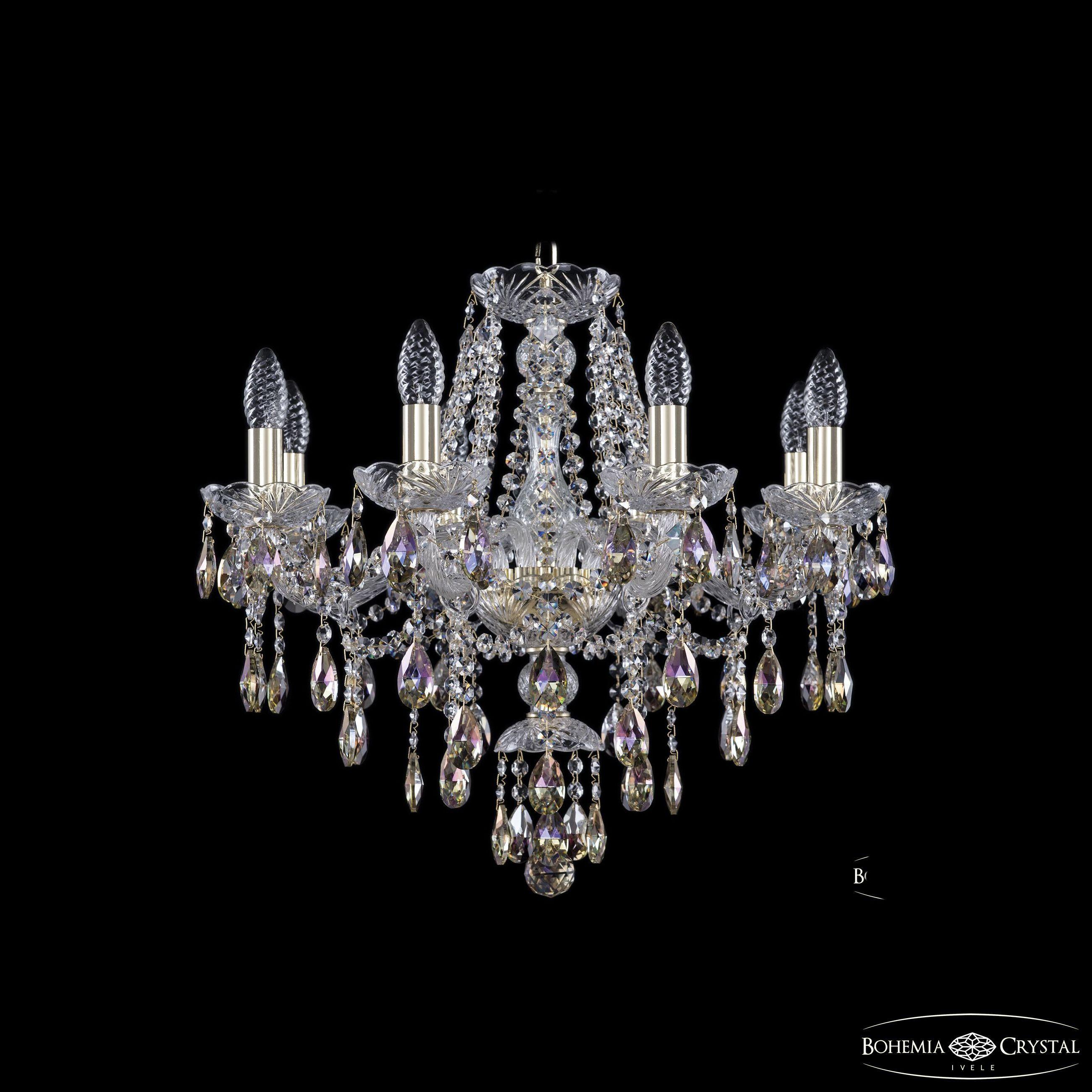 

Подвесная люстра Bohemia Ivele Crystal 1415/8/200 G K801