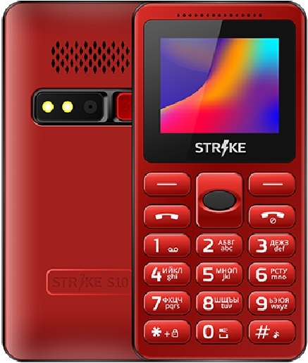 

Мобильный телефон Strike S10 Red, Мобильный телефон Strike S10 (красный)