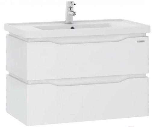 

Тумба с умывальником Sanwerk Алесса Air 60 с Канте белый [MV0000636], Алесса Air 60 с Канте