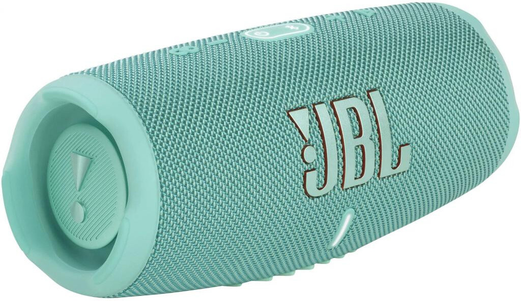 

Портативная акустика JBL Charge 5 бирюзовый [JBLCHARGE5TEAL], Беспроводная колонка JBL Charge 5 (бирюзовый)