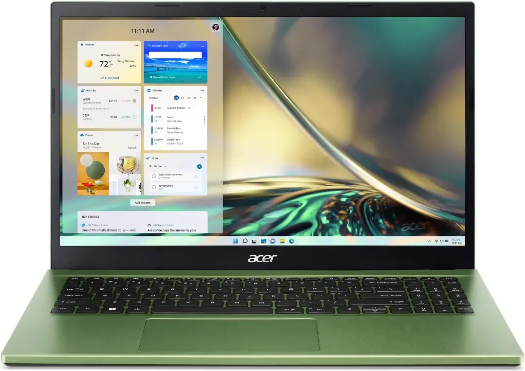 

Ноутбук Acer Aspire 3 A315-59-54W6 зеленый (NX.K6UEL.005)