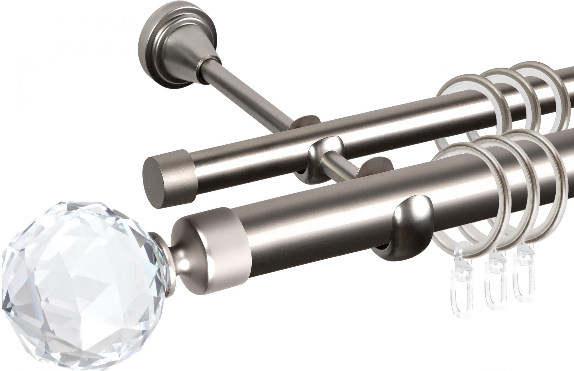 

Карниз АС ФОРОС Grace D25Г/16Г составной + наконечники Кристалл 2.8м сатин