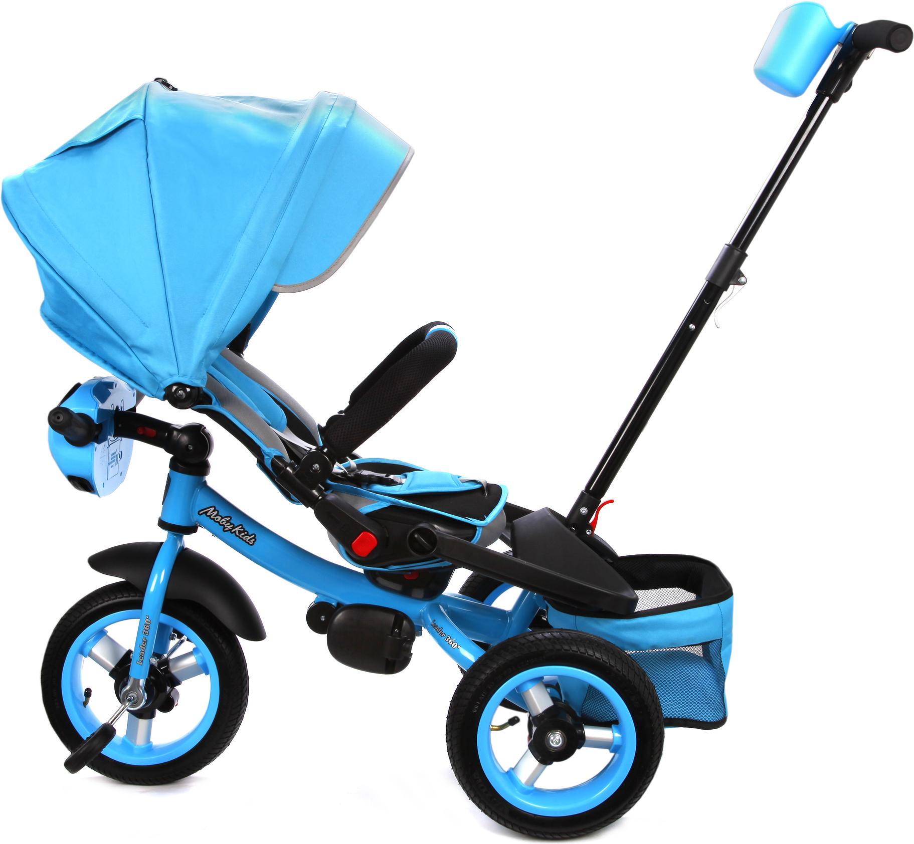 

Велосипед Moby Kids New Leader 360 12x10 AIR Car темно-синий [641210], New Leader 360 12x10 AIR Car