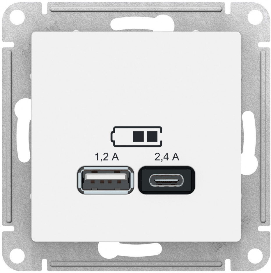 

Розетка USB Schneider Electric AtlasDesign (ATN000139)