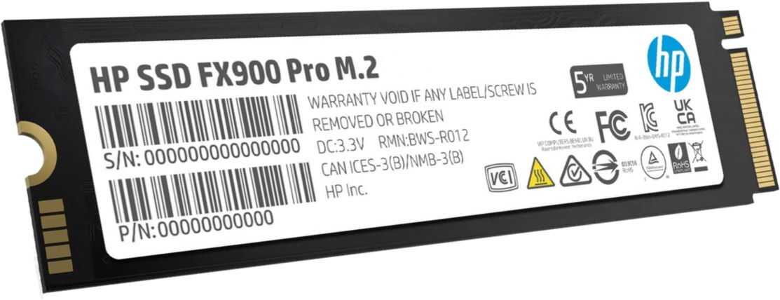 

Жесткий диск HP SSD M.2 1.0Tb FX900 Pro Series (4A3U0AA)