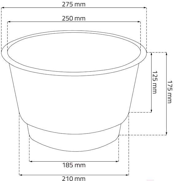 

Горшок для растений Prosperplast Matuba Slim DPMT300-S449 белый, Кашпо Prosperplast Matuba Slim DPMT300-S449 (белый)