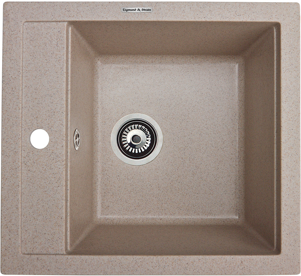 

Кухонная мойка Zigmund Shtain PLATZ 465 (речной песок), Кухонная мойка Zigmund Shtain PLATZ 465 Речной песок