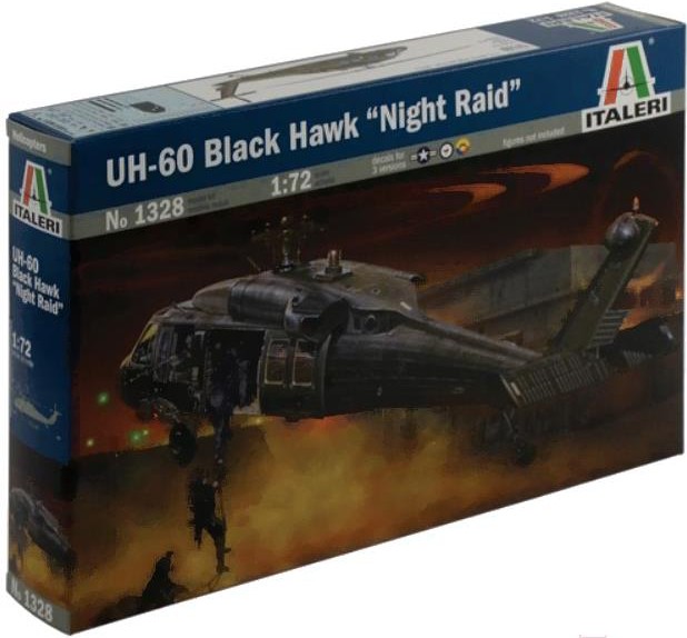 

Сборная модель Italeri Вертолет UH-60/MH-60 Black Hawk Night Raid [1328], Сборная модель Italeri Вертолет UH-60/MH-60 Black Hawk Night Raid 1328