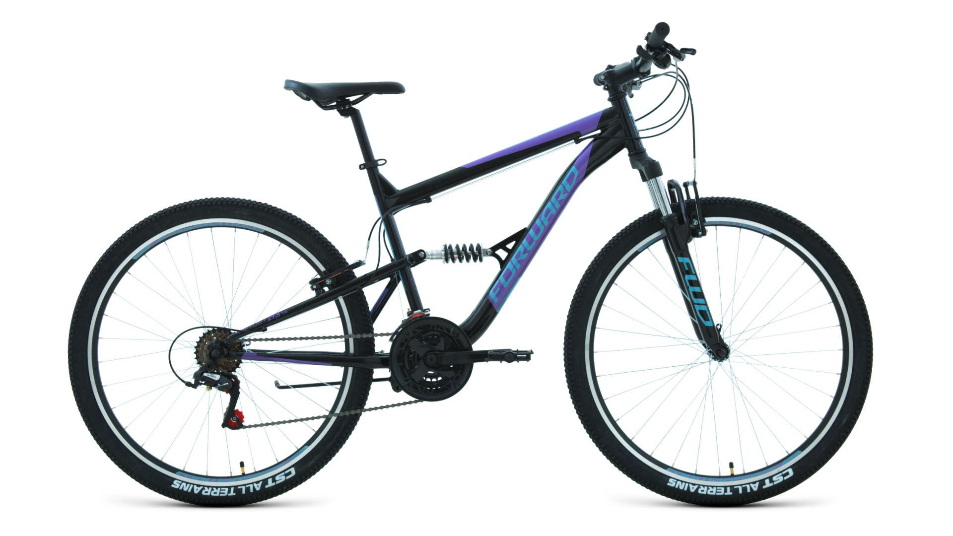 

Велосипед Forward Raptor 27.5'' 1.0 рама 16 дюймов 2020 черный/фиолетовый [RBKW0SN7P007], Raptor 27.5 1.0 2020 16 дюймов