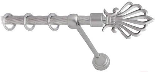 

Карниз Lm Decor Веер 006 1р витой 3.6м сатин, Веер 006 1р витой 16мм 3.6м