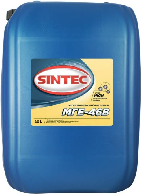 

Масло гидравлическое Sintec МГЕ-46В 20л (900357)