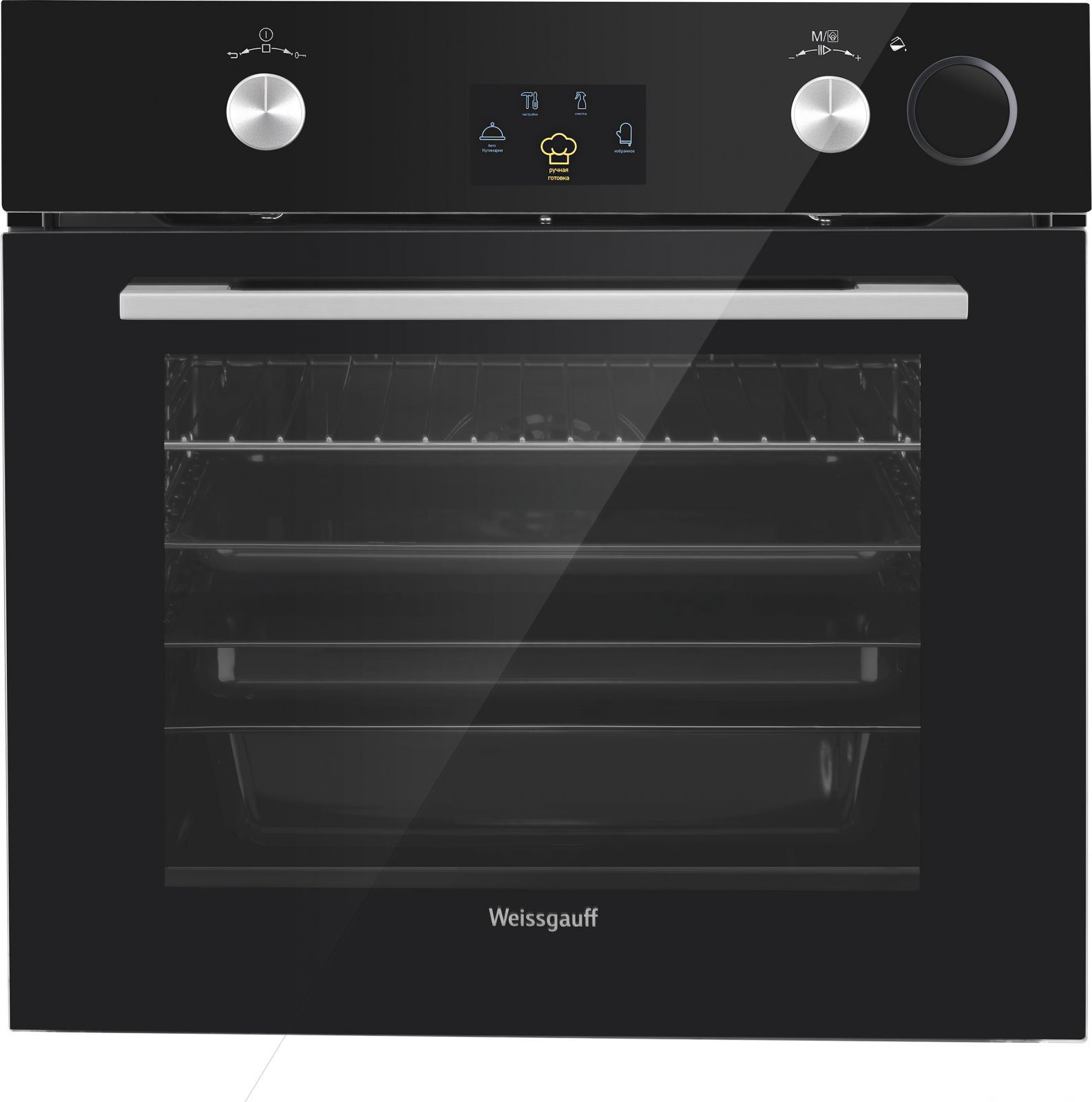 

Духовой шкаф Weissgauff EOV 811 PDB Pure Steam черный (429448)