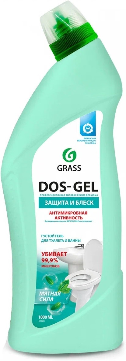

Универсальный чистящий гель Grass DOS GEL Мятная сила (125683)