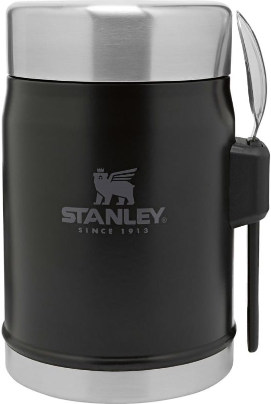 

Термос Stanley для еды Classic 0,4L черный [10-09382-005], Термос Stanley для еды Classic 0,4L 10-09382-005 черный