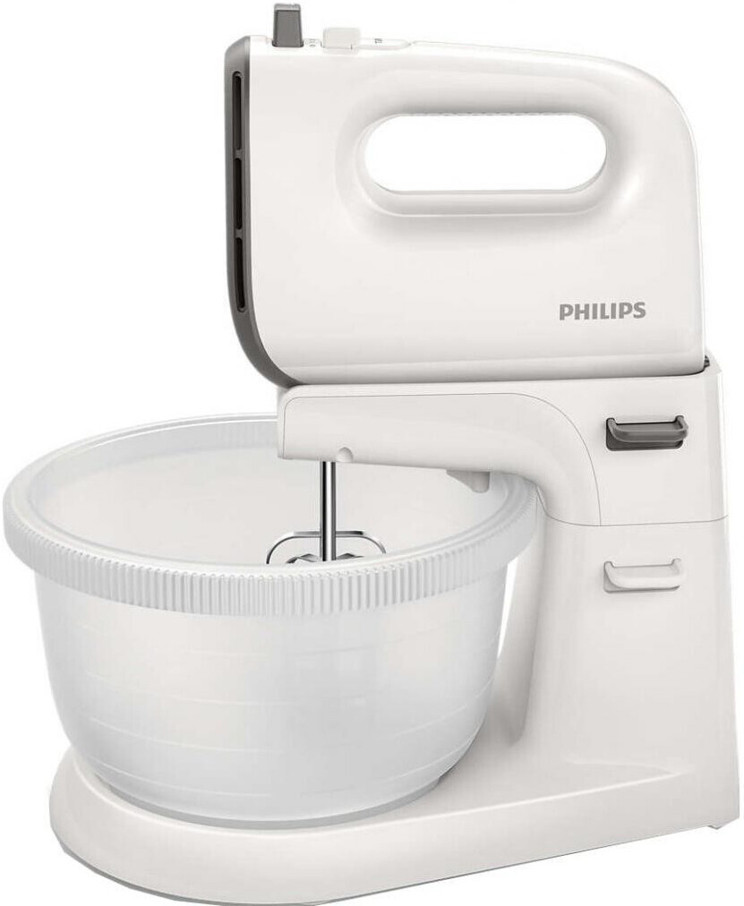 

Миксер Philips HR3745/00, Миксер стационарный Philips HR3745/00 белый/серый