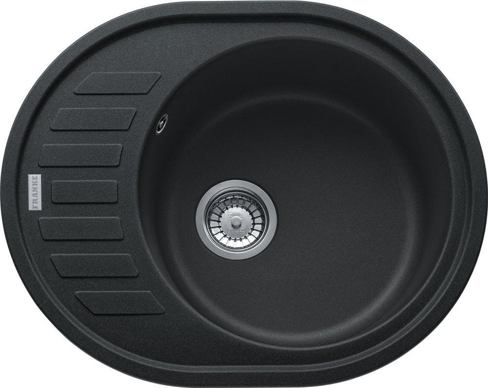 

Кухонная мойка Franke ROG 611С 3.5", оникс, стоп-вентиль в комплекте [114.0263.467], ROG 611C