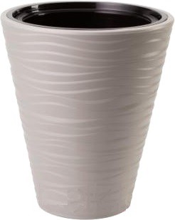

Кашпо Formplastic Sahara Dunes 2721-055 светло-серый