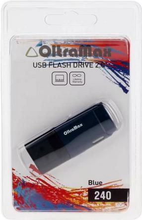 

Usb flash Oltramax OM-16GB-240 синий, OM-16GB-240