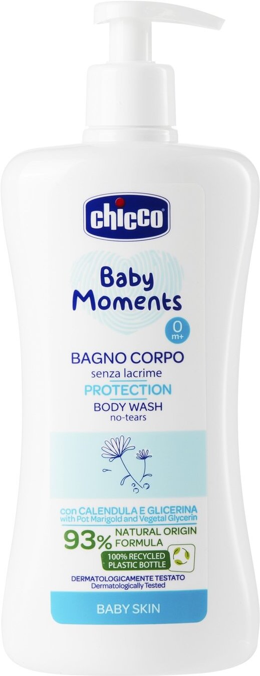 

Пена для ванны CHICCO Nursery Baby Moments без слёз с календулой 500 мл (00010580000000)