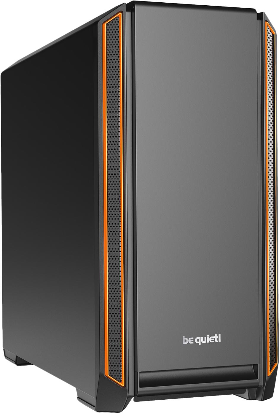 

Корпус для компьютера be quiet! Silent Base 601 BG025 черный/оранжевый, Silent Base 601 BG025
