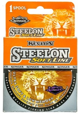 

Леска монофильная KONGER STEELON SOFT LINE 100 м 0,45 мм [219100045], Леска монофильная KONGER STEELON SOFT LINE 100 м 0,45 мм 219100045