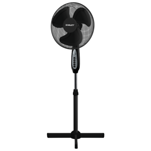 

Вентилятор Scarlett Comfort SC-SF111B37 черный/серебристый, Comfort SC-SF111B37