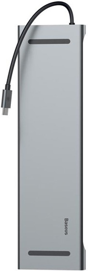 

USB-хаб Baseus Enjoyment Series Type-C Notebook HUB адаптер, серый серый [CATSX-F0G], USB-хаб Baseus Enjoyment Series Type-C Notebook HUB адаптер, серый CATSX-F0G