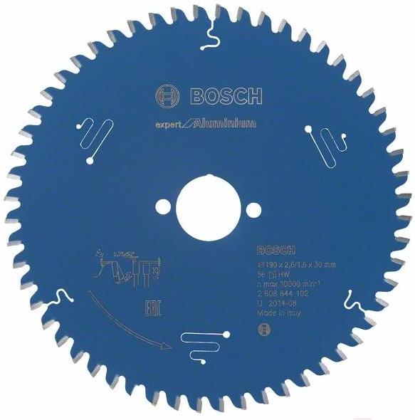 

Диск пильный Bosch 2.608.644.102, Freud 190-30 Expert for Aluminium 56зуб.