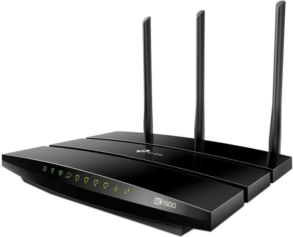 

Беспроводной маршрутизатор TP-Link Archer A9 AC1900 черный, Archer A9 AC1900