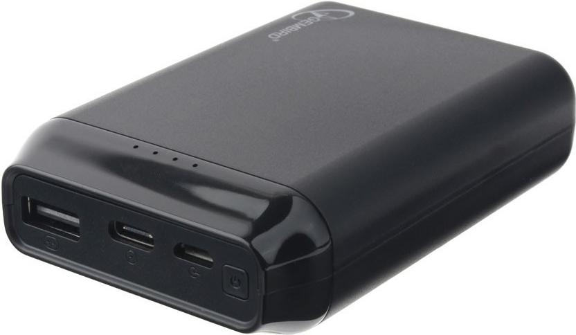 

Портативное зарядное устройство Gembird GPB-101 черный, GPB-101