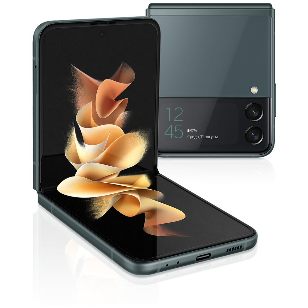 

Мобильный телефон Samsung Galaxy Z Flip3 128Gb Black [SM-F711BZKBSER], Galaxy Z Flip3 128Gb