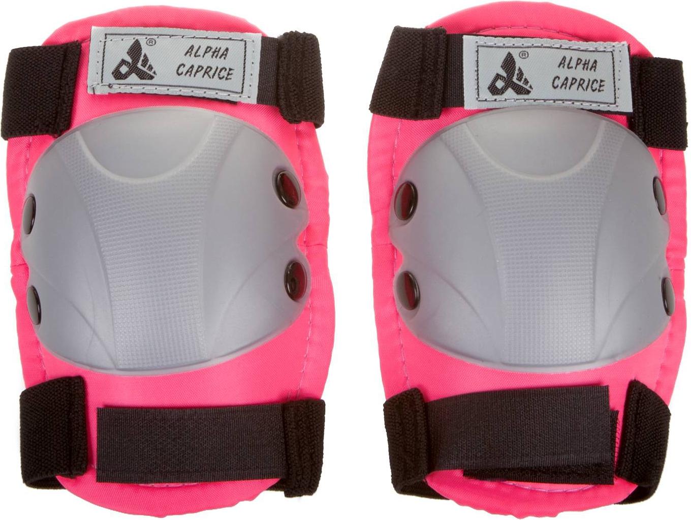

Комплект защиты на колени и локти Alpha Caprice 104B р-р M Pink