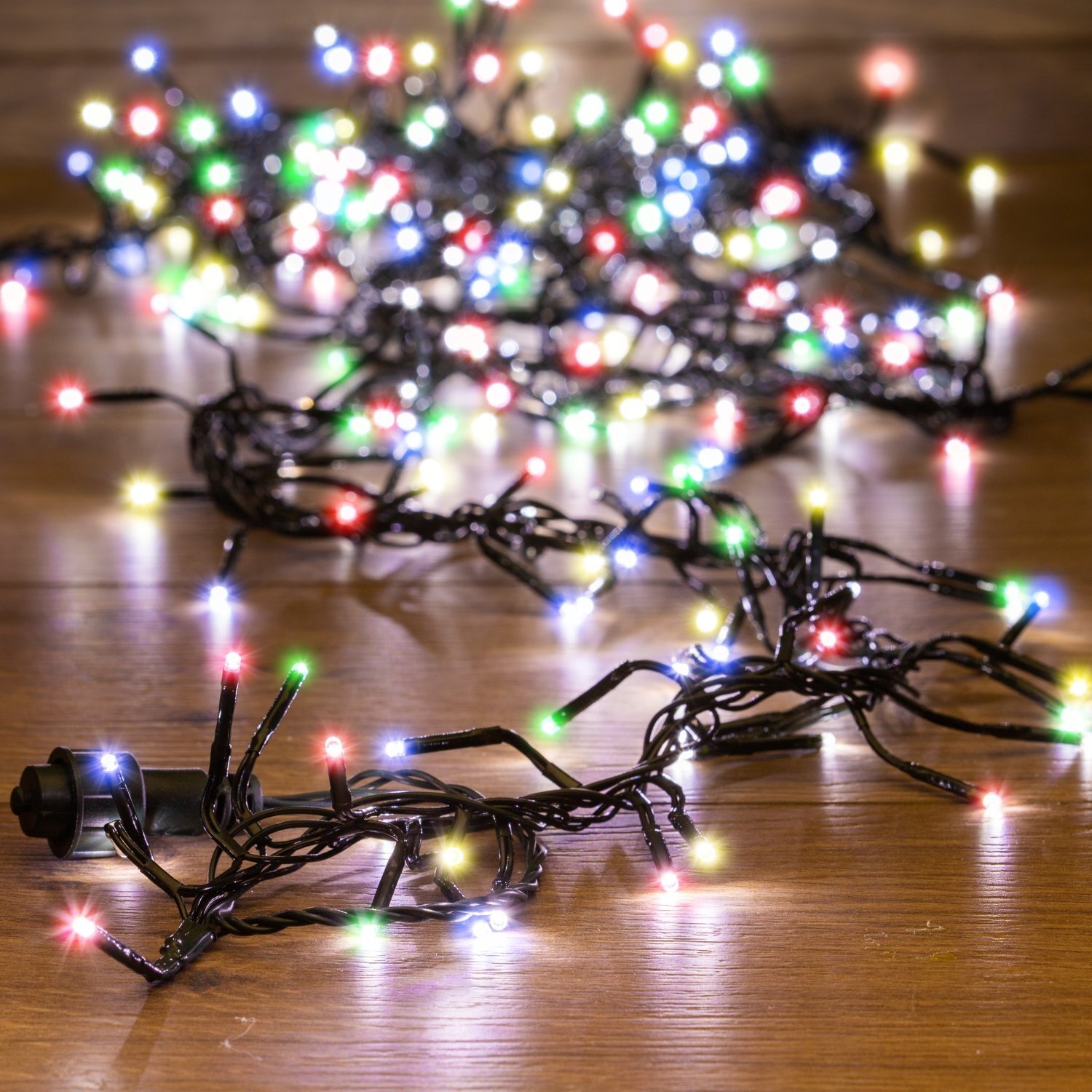 

Новогодняя гирлянда Neon-night Кластер LED 3м мультиколор [303-629], Новогодняя гирлянда Neon-night Кластер LED 3м 303-629 мультиколор