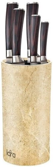 

Кухонная принадлежность Lara LR05-103 Beige, Держатель для ножей Lara LR05-103 Beige