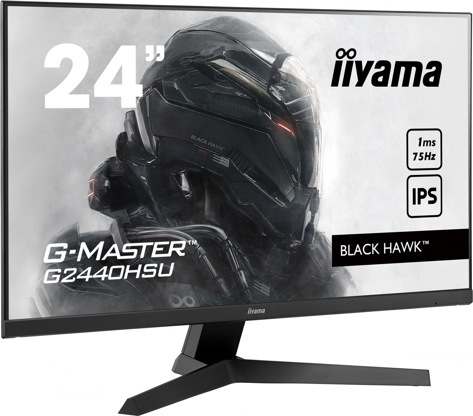 

Монитор Iiyama G2440HSU-B1, Монитор Iiyama 23.8 G2440HSU-B1 черный IPS LED 1ms 16:9 HDMI M/M матовая 250cd 178гр/178гр 1920x1080 DisplayPort FHD USB 3.65кг