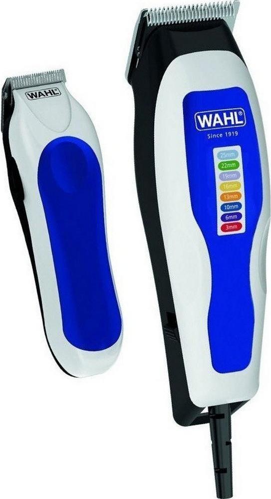 

Триммер для волос и бороды Wahl Color Pro Combo синий/белый [1395.0465], Color Pro Combo