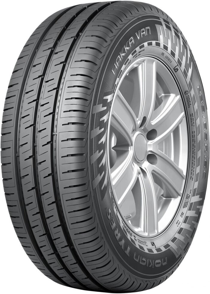 

Автомобильные шины Nokian Hakka Van 215/65R15C 104/102T