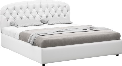 

Кровать Moon Trade Viana 1227 [К002762], Кровать Moon Trade 1227 180 x 200 экокожа К002762 белый
