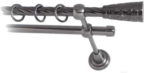 

Карниз Lm Decor Византия 066 2р витой 4м антрацит, Византия 066 2р витой 16мм 4.0м